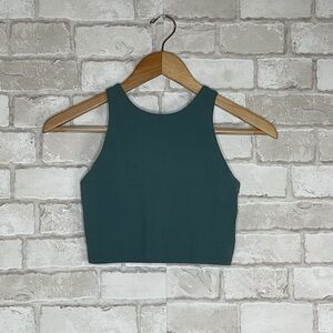 Athleta Teal Racerback Sports Bra Size XS